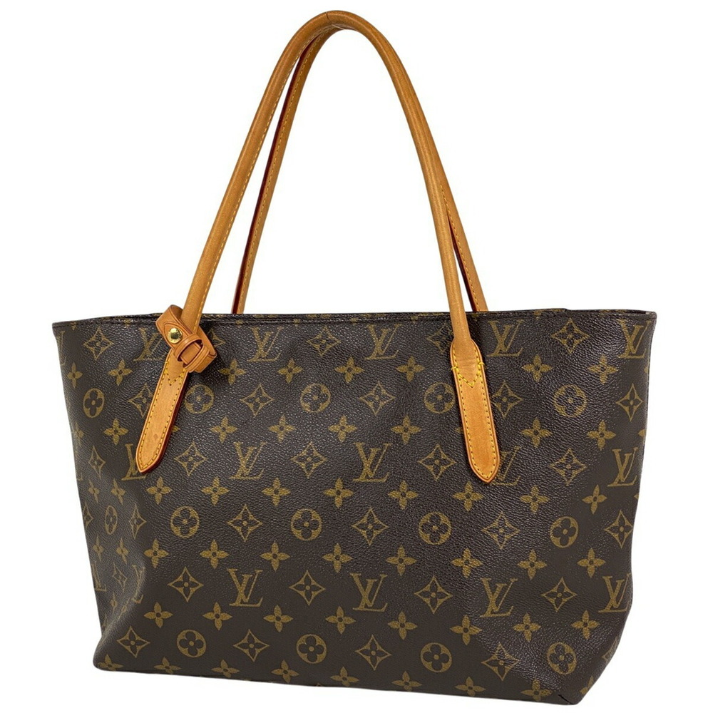 Louis Vuitton Raspail Shoulder Bag Tote Monogram Brown